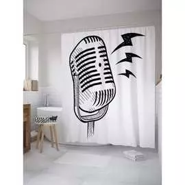 Шторка-занавеска для ванной JOYARTY