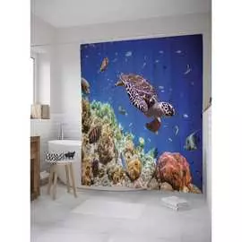 Шторка-занавеска для ванной JOYARTY