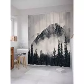 Шторка-занавеска для ванной JOYARTY