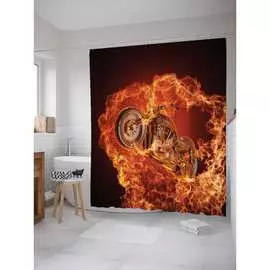 Шторка-занавеска для ванной JOYARTY