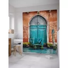 Шторка-занавеска для ванной JOYARTY