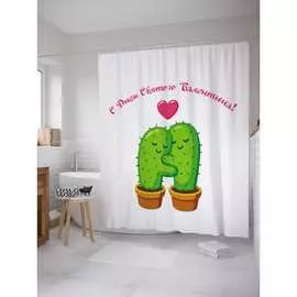 Шторка-занавеска для ванной JOYARTY