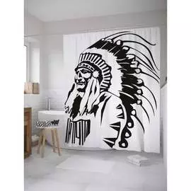 Шторка-занавеска для ванной JOYARTY