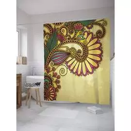 Шторка-занавеска для ванной JOYARTY