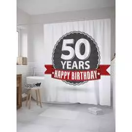 Шторка-занавеска для ванной JOYARTY