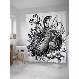 Шторка-занавеска для ванной JOYARTY