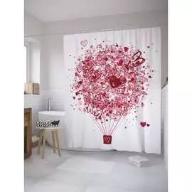 Шторка-занавеска для ванной JOYARTY