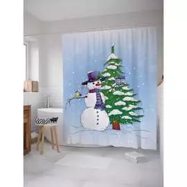 Шторка-занавеска для ванной JOYARTY