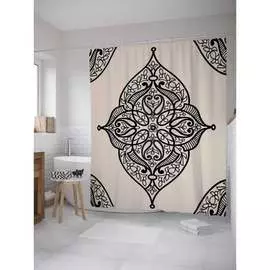 Шторка-занавеска для ванной JOYARTY
