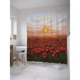 Шторка-занавеска для ванной JOYARTY