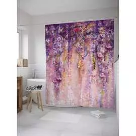 Шторка-занавеска для ванной JOYARTY