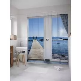 Шторка-занавеска для ванной JOYARTY