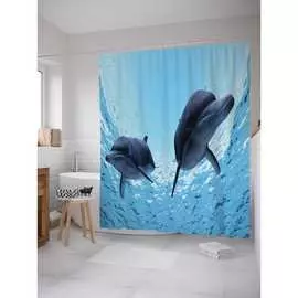 Шторка-занавеска для ванной JOYARTY