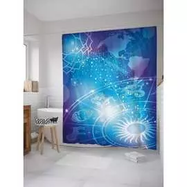 Шторка-занавеска для ванной JOYARTY