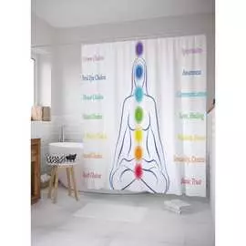 Шторка-занавеска для ванной JOYARTY