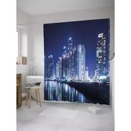 Шторка-занавеска для ванной JOYARTY