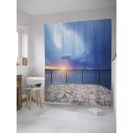 Шторка-занавеска для ванной JOYARTY