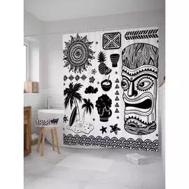 Шторка-занавеска для ванной JOYARTY