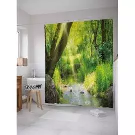 Шторка-занавеска для ванной JOYARTY