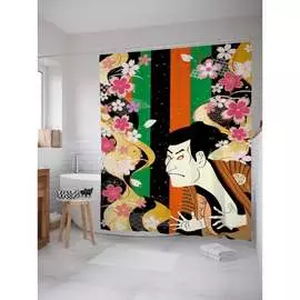 Шторка-занавеска для ванной JOYARTY