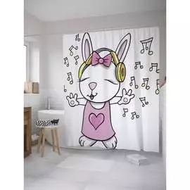 Шторка-занавеска для ванной JOYARTY