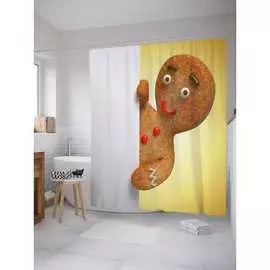 Шторка-занавеска для ванной JOYARTY