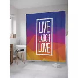 Шторка-занавеска для ванной JOYARTY