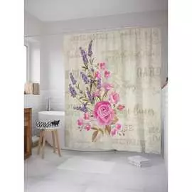 Шторка-занавеска для ванной JOYARTY