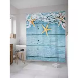 Шторка-занавеска для ванной JOYARTY