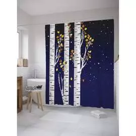 Шторка-занавеска для ванной JOYARTY