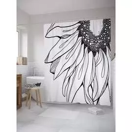 Шторка-занавеска для ванной JOYARTY