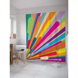 Шторка-занавеска для ванной JOYARTY