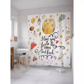 Шторка-занавеска для ванной JOYARTY