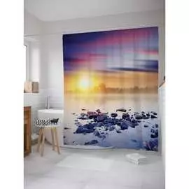 Шторка-занавеска для ванной JOYARTY