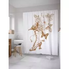 Шторка-занавеска для ванной JOYARTY