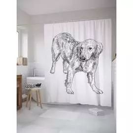 Шторка-занавеска для ванной JOYARTY