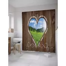 Шторка-занавеска для ванной JOYARTY