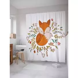 Шторка-занавеска для ванной JOYARTY