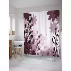 Шторка-занавеска для ванной JOYARTY