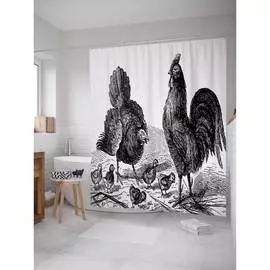 Шторка-занавеска для ванной JOYARTY