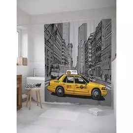 Шторка-занавеска для ванной JOYARTY