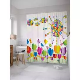 Шторка-занавеска для ванной JOYARTY