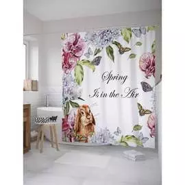 Шторка-занавеска для ванной JOYARTY