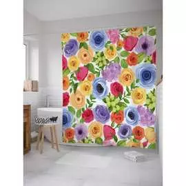 Шторка-занавеска для ванной JOYARTY