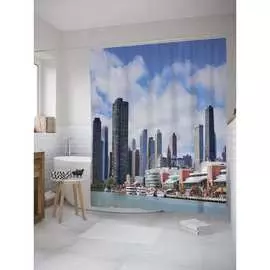 Шторка-занавеска для ванной JOYARTY