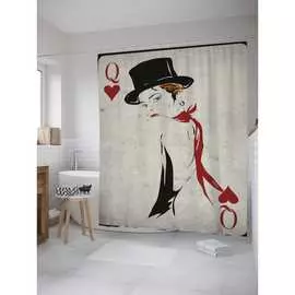 Шторка-занавеска для ванной JOYARTY