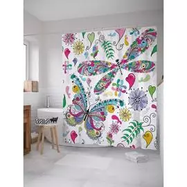 Шторка-занавеска для ванной JOYARTY