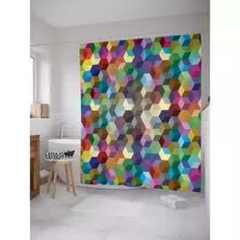 Шторка-занавеска для ванной JOYARTY