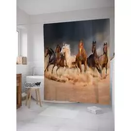 Шторка-занавеска для ванной JOYARTY