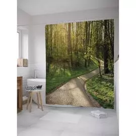 Шторка-занавеска для ванной JOYARTY